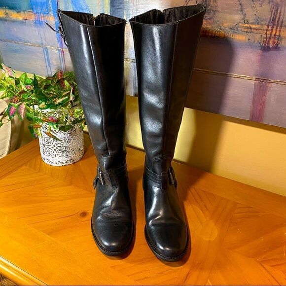 MATISSE BLACK LEATHER FLASHBACK RIDING BOOTS-MINT CONDITION 8M - Picture 12 of 12
